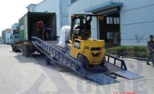用了這個，可以讓您365天出貨不停歇-移動式液壓登車橋